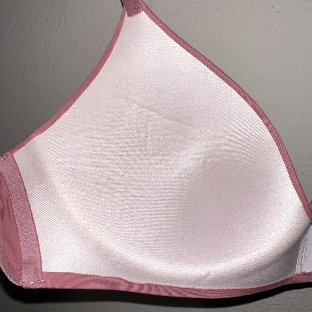 Pink By Victoria’s Secret Wear Everywhere Wireless Mauve 34C Lightly Lined - Picture 6 of 8